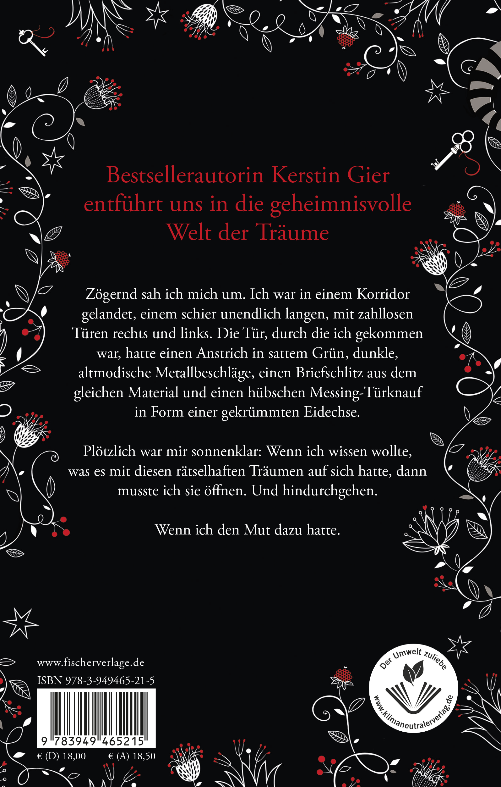 Rückseitencover Silber - Das erste Buch der Träume