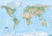 Vorderes Coverbild Weltkarte XXL, physisch, 1:15.000.000, Markiertafel , freytag & berndt