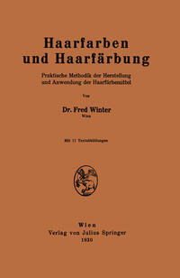 Vorderes Coverbild Haarfarben und Haarfärbung
