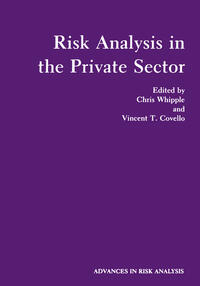 Vorderes Coverbild Risk Analysis in the Private Sector