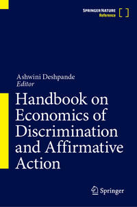 Vorderes Coverbild Handbook on Economics of Discrimination and Affirmative Action