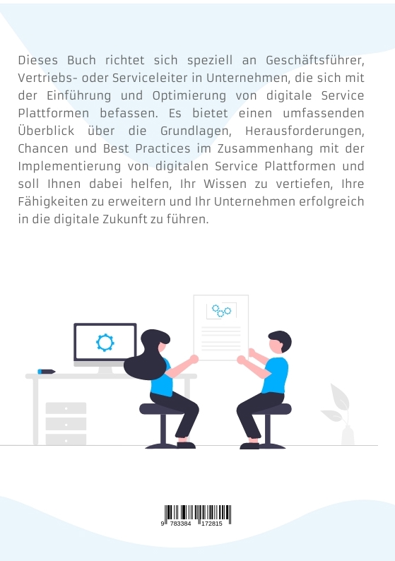 Rückseitencover Erfolgreiche Umsetzung von digitalen Serviceplattformen