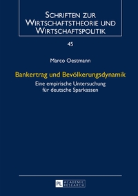 Vorderes Coverbild Bankertrag und Bevölkerungsdynamik
