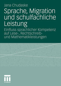 Vorderes Coverbild Sprache, Migration und schulfachliche Leistung