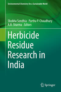 Vorderes Coverbild Herbicide Residue Research in India