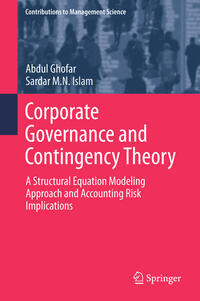 Vorderes Coverbild Corporate Governance and Contingency Theory