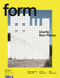 Vorderes Coverbild No. 257 Unorte / Non Places
