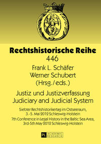 Vorderes Coverbild Justiz und Justizverfassung- Judiciary and Judicial System