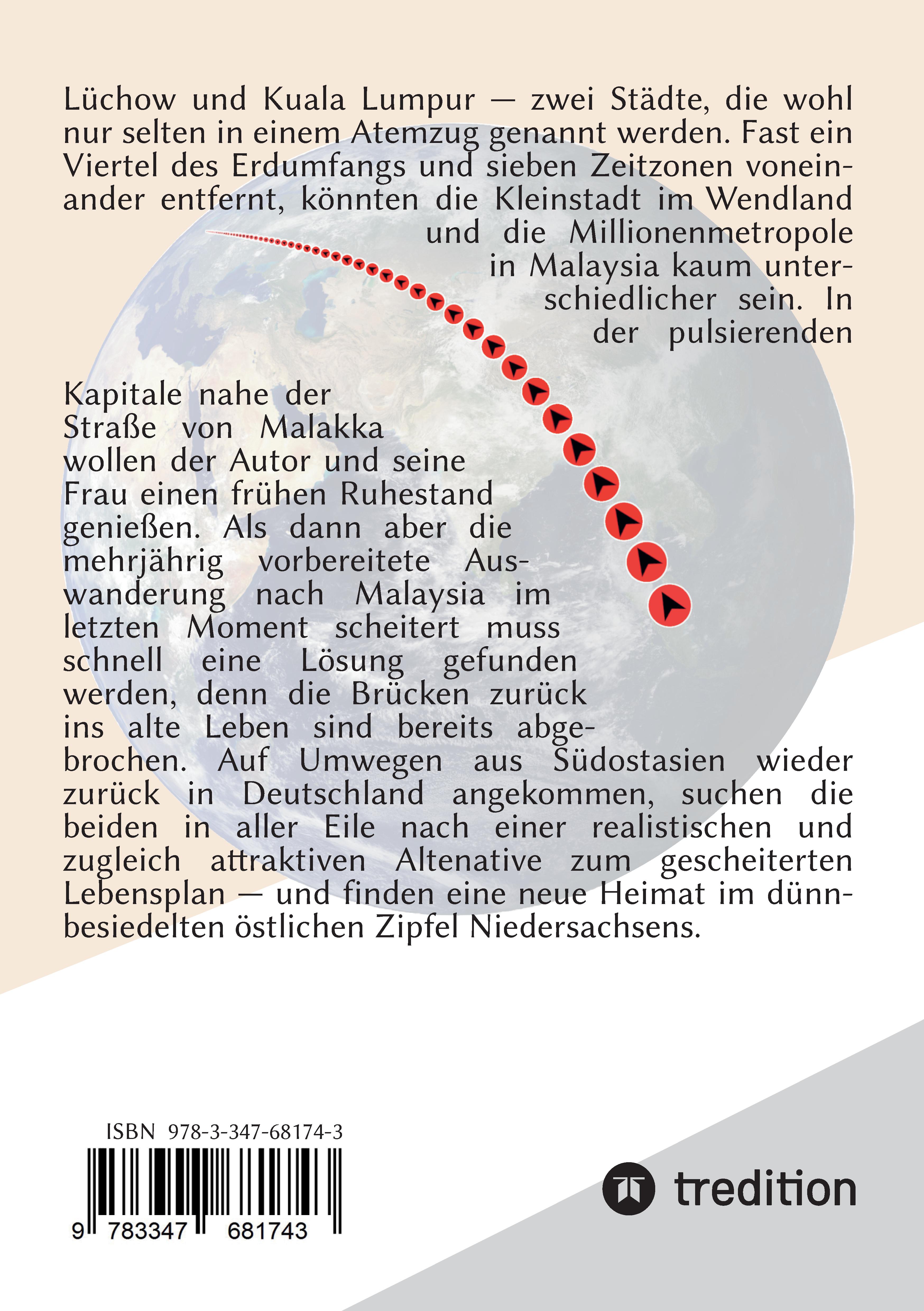 Rückseitencover Lüchow statt Kuala Lumpur