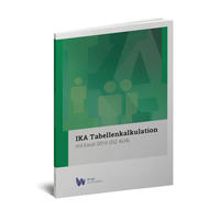 Vorderes Coverbild IKA Tabellenkalkulation 2016