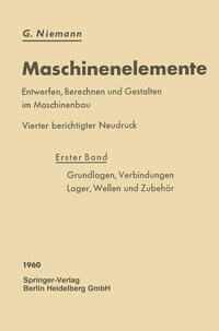 Vorderes Coverbild Maschinenelemente