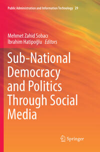 Vorderes Coverbild Sub-National Democracy and Politics Through Social Media