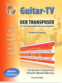 Vorderes Coverbild Guitar-TV: Der Transposer - Transponieren, Komponieren, Akkorde finden.