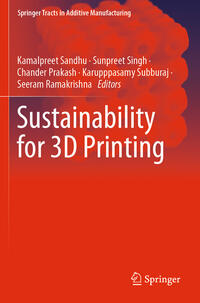 Vorderes Coverbild Sustainability for 3D Printing