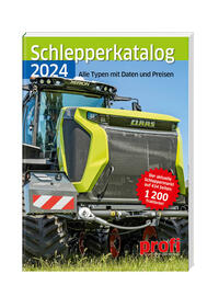 Vorderes Coverbild Schlepperkatalog 2024