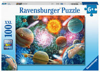 Vorderes Coverbild Kinderpuzzle 100 XXL Teile - Sterne und Planeten