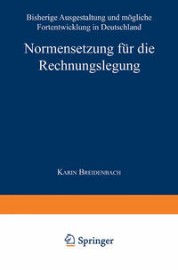 Vorderes Coverbild Normensetzung für die Rechnungslegung