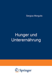 Vorderes Coverbild Hunger und Unterernährung