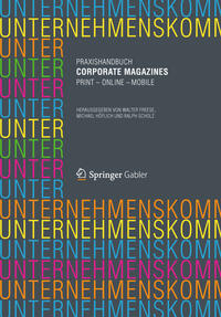 Vorderes Coverbild Praxishandbuch Corporate Magazines