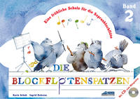 Vorderes Coverbild Die Blockflötenspatzen (mit Begleit-CD)