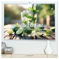 Vorderes Coverbild Cocktail-Klassiker (hochwertiger Premium Wandkalender 2025 DIN A2 quer), Kunstdruck in Hochglanz