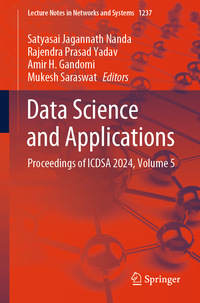Vorderes Coverbild Data Science and Applications