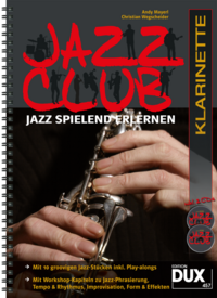 Vorderes Coverbild Jazz Club Klarinette