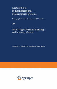 Vorderes Coverbild Multi-Stage Production Planning and Inventory Control