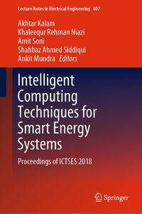 Vorderes Coverbild Intelligent Computing Techniques for Smart Energy Systems