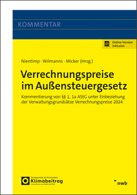 Vorderes Coverbild Verrechnungspreise im Außensteuergesetz