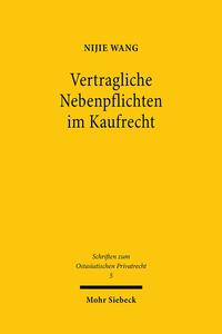 Vorderes Coverbild Vertragliche Nebenpflichten im Kaufrecht