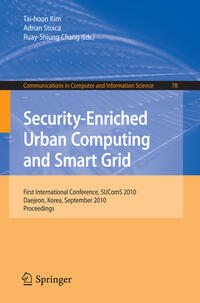 Vorderes Coverbild Security-Enriched Urban Computing and Smart Grid