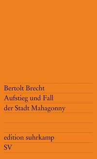 Vorderes Coverbild Aufstieg und Fall der Stadt Mahagonny