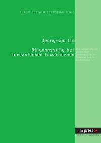 Vorderes Coverbild Bindungsstile bei koreanischen Erwachsenen