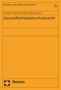 Vorderes Coverbild Gesundheitsdatenschutzrecht