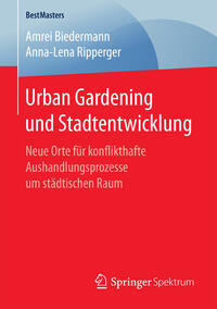 Vorderes Coverbild Urban Gardening und Stadtentwicklung