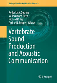 Vorderes Coverbild Vertebrate Sound Production and Acoustic Communication