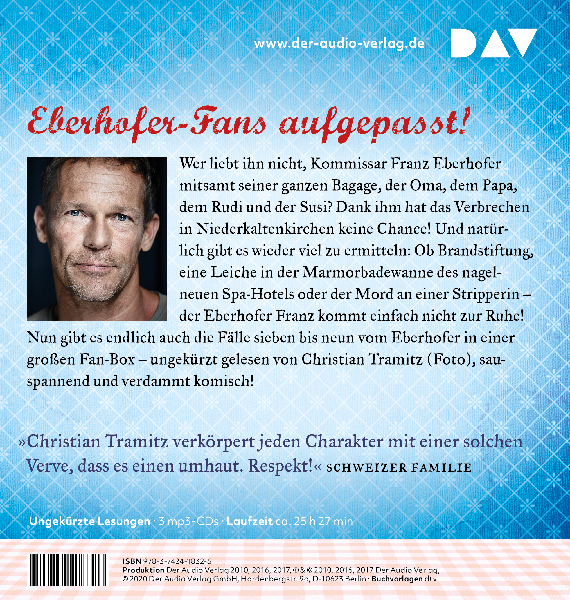 Rückseitencover Die große Franz-Eberhofer-Box 3