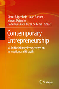 Vorderes Coverbild Contemporary Entrepreneurship