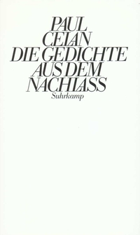 Vorderes Coverbild Die Gedichte aus dem Nachlaß