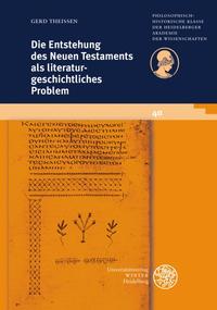 Vorderes Coverbild Die Entstehung des Neuen Testaments als literaturgeschichtliches Problem