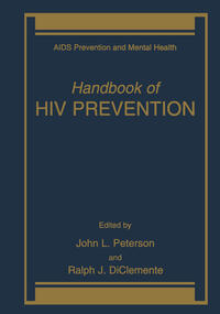 Vorderes Coverbild Handbook of HIV Prevention