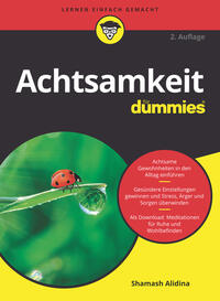 Vorderes Coverbild Achtsamkeit für Dummies