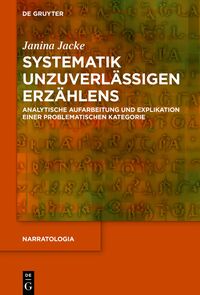 Vorderes Coverbild Systematik unzuverlässigen Erzählens