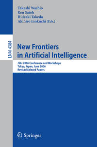 Vorderes Coverbild New Frontiers in Artificial Intelligence