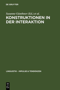 Vorderes Coverbild Konstruktionen in der Interaktion