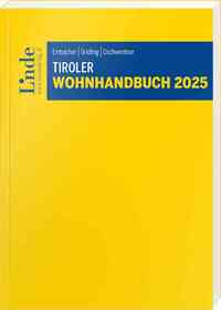 Vorderes Coverbild Tiroler Wohnhandbuch 2025