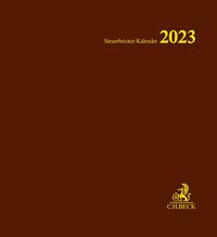 Vorderes Coverbild Steuerberater-Kalender 2023