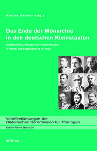 Vorderes Coverbild Das Ende der Monarchie in den deutschen Kleinstaaten