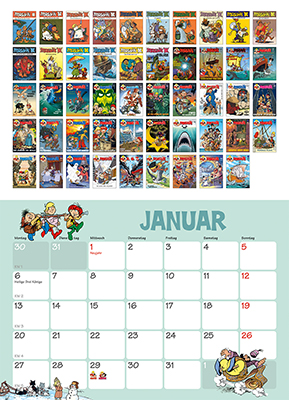 Beispielinhalt (Bild) MOSAIK Kalender 2025
